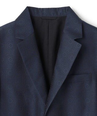 JOSEPH HOMME 【HIGH GRADE LINE】モスクジャガード　ジャケット ネイビー系