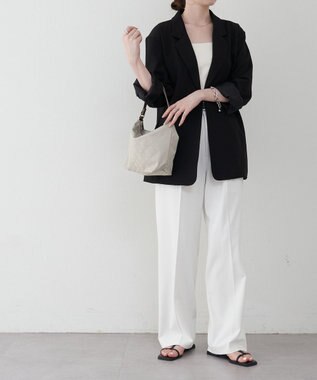 russet シンプルショルダーバッグ (CE-1243) Ecru