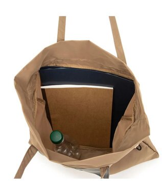 LANVIN en Bleu ポプリス ポケッタブルバッグ モカベージュ