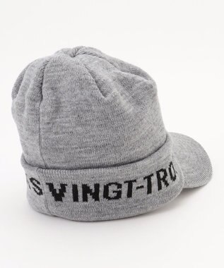 23区GOLF 【MEN】ウォームニットキャップ ライトグレー系