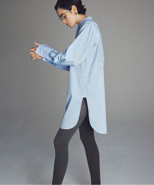 uncrave ブロードクロス ドレスシャツ サックス