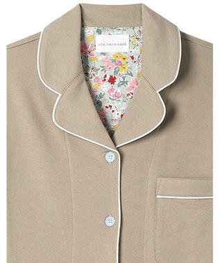 une nana cool 【綿100％】やわらかバズインレーパジャマ MADE WITH LIBERTY FABRIC CB