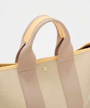 TOPKAPI 【Breath TOPKAPI】【26SS新色】SCOTCH GRAIN スコッチグレイントート バッグ M（ショルダー付き） ライトベージュ