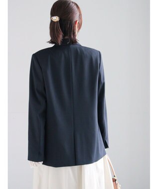 Te chichi シングルブレストテーラードジャケット《2026 spring catalog item》 ネイビー