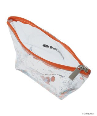 earth music&ecology Ｆｉｎｄｉｎｇ　Ｎｅｍｏ／キラキラクリアポーチ Orange