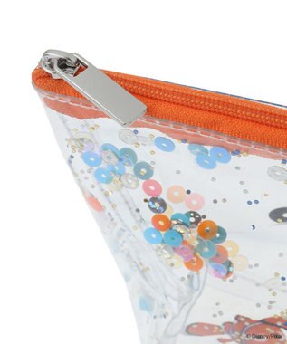 earth music&ecology Ｆｉｎｄｉｎｇ　Ｎｅｍｏ／キラキラクリアポーチ Orange