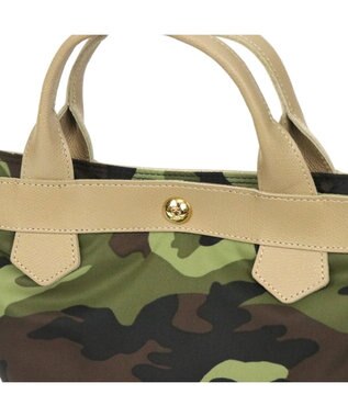 Regalo Felice 【2way / ショルダー付】ミニトート / REGALO CAM(グリーン×ベージュ)