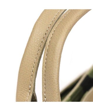 Regalo Felice 【2way / ショルダー付】ミニトート / REGALO CAM(グリーン×ベージュ)