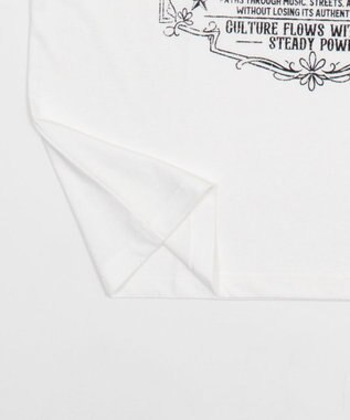 WEGO 【ユニセックス着用ITEM】グラフィックネップT（SS） ホワイト