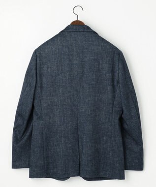 JOSEPH ABBOUD 【多機能/ストレッチ】ツィーディージャージー ジャケット ブルー系