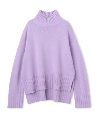 uncrave チャンキーニット プルオーバー ラベンダー