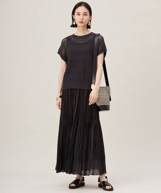 自由区 【ワコールコラボ】【洗える】カップイン タンクトップ ブラック