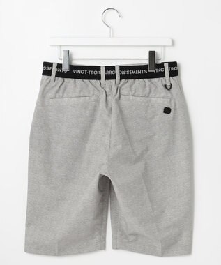 23区GOLF 【MEN】【ストレッチ】クールドット柄ハーフパンツ ライトグレー系5