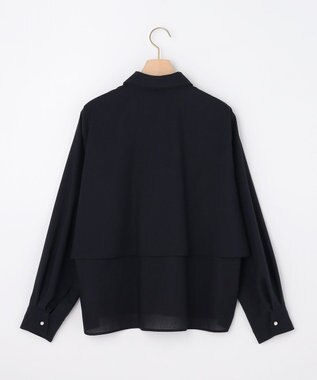 組曲 S 【先行予約】ニューリヨセルシャーティングマルチWAY ブラウス ネイビー系