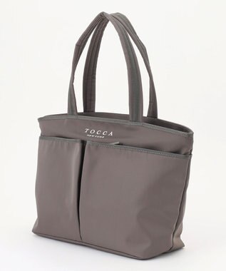 TOCCA 【WEB＆一部店舗限定】【A4サイズ対応・サスティナブル素材】T-INCONTRO TOTE L トートバッグ L グレージュ系