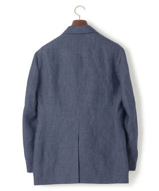 J.PRESS MEN 【WEB・一部店舗限定】リネンキャンブリック ジャケット ネイビー系