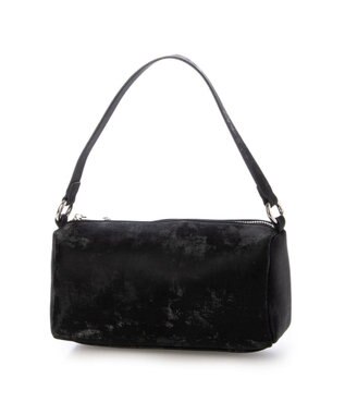 UNBILLION カシュカシュ cachecache / シルクサテン風合皮筒形ショルダー