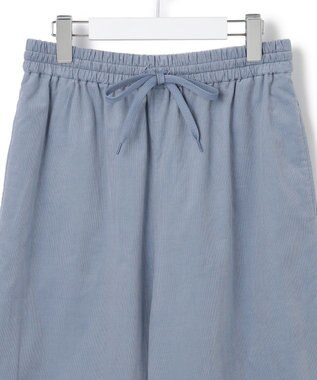 J.PRESS YORK STREET 【WOMEN】コーデュロイ ジョグパンツ ダルブルー系