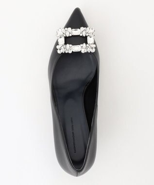 23区 【APPLAUDIR】ビジューパンプス ブラック系