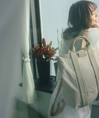 ACE BAGS & LUGGAGE W&.Day/Night レポ 2WAYトート A4サイズ 19171 ダブルアンドデイナイト ライトグレージュ