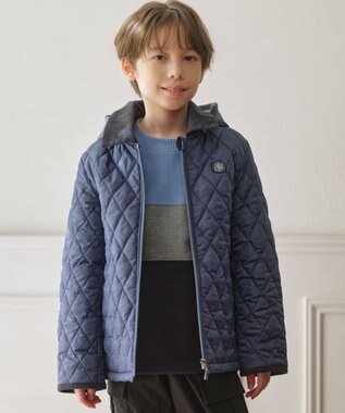 J.PRESS KIDS 【140-170cm】中綿 キルティングコート ブルー系