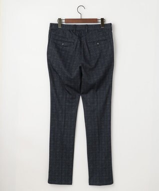 JOSEPH ABBOUD 【キングサイズ・ウエストも伸びる】ツィーディージャージーストレッチ パンツ ネイビー系4