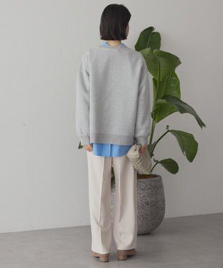 AMERICAN HOLIC サイドドットボタンポンチプルオーバー Light Gray Mixture