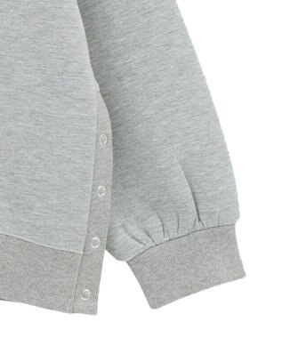 AMERICAN HOLIC サイドドットボタンポンチプルオーバー Light Gray Mixture