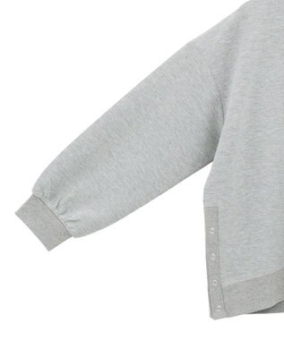 AMERICAN HOLIC サイドドットボタンポンチプルオーバー Light Gray Mixture