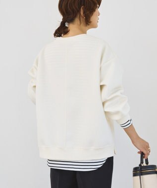 AMERICAN HOLIC サイドドットボタンポンチプルオーバー Ivory