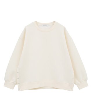 AMERICAN HOLIC サイドドットボタンポンチプルオーバー Ivory