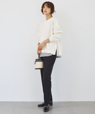 AMERICAN HOLIC サイドドットボタンポンチプルオーバー Ivory