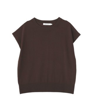 AMERICAN HOLIC フレンチスリーブニットプルオーバー Brown