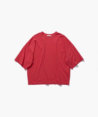 ATON SHRINK FRESCA JERSEY | ワイドスリーブＴシャツ RED