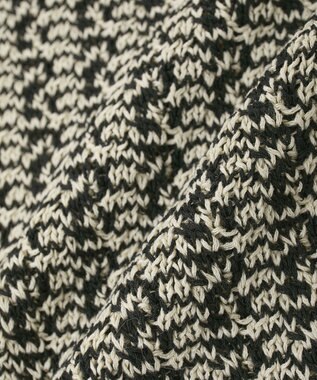 CRAFT STANDARD BOUTIQUE ジャガードショートニットベスト Light Beige