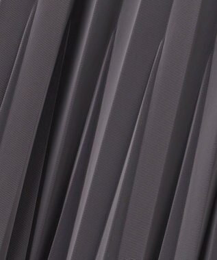 ICB L 【CLASSY.1月号掲載・洗える】ラミネートプリーツ スカート チャコール系