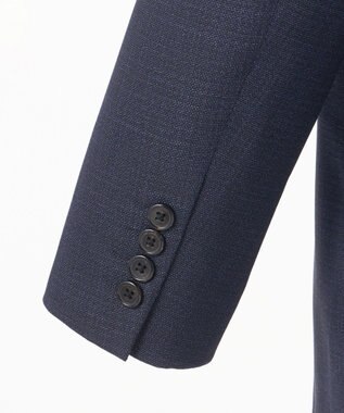 J.PRESS MEN 【ESSENTIAL CLOTHING】ブリーザブルメッシュクロス スーツ ネイビー系