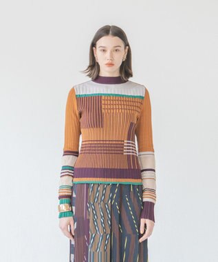 COQ 【日本製/ストレッチ/洗える】CONCORD リブニット