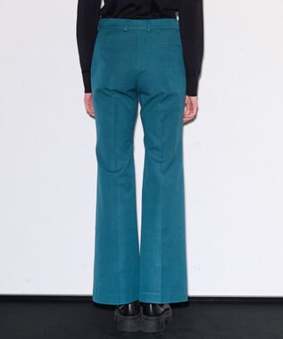 JOSEPH ギャバジンストレッチ　フィットフレアートラウザーズ Dark Teal