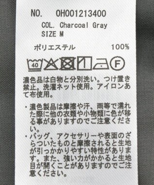 AMERICAN HOLIC サテンリラックスイージーパンツ Charcoal Gray