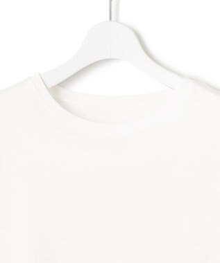 23区 【好評につき新色追加/汗じみ防止】エンブロイダリージャージー レースキャミソール付き カットソー ベージュ系