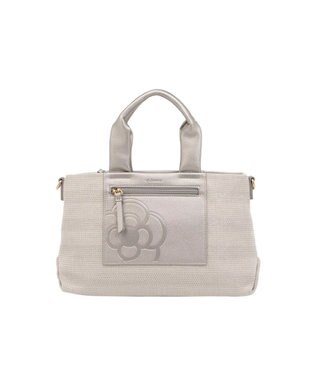 CLATHAS パタト 2wayトート シルバー