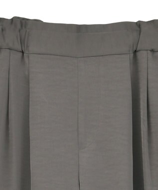 AMERICAN HOLIC サテンリラックスイージーパンツ Charcoal Gray