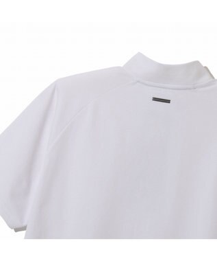 ZERO HALLIBURTON 【吸水速乾・UVケア】 着心地ジッパーモックネックTシャツ ZHG-M5S7b 82953 ホワイト