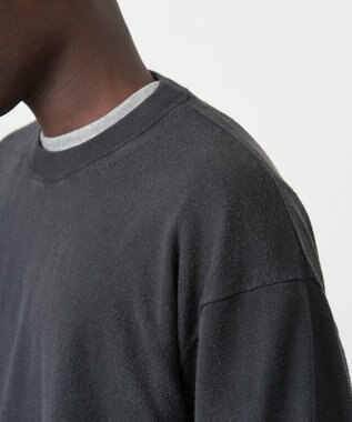 ATON GARMENT DYED SILK WASHI クルーネックセーター GARMENT DYED SILK WASHI | クルーネックセーター - UNISEX / ATON