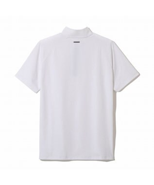 ZERO HALLIBURTON 【吸水速乾・UVケア】 着心地ジッパーモックネックTシャツ ZHG-M5S7b 82953 ホワイト