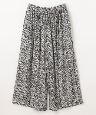 ANY 【ウエストゴム】リラックススカーチョ 花柄