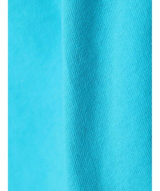 earth music&ecology バックディティールロゴＴＥＥ Blue Green