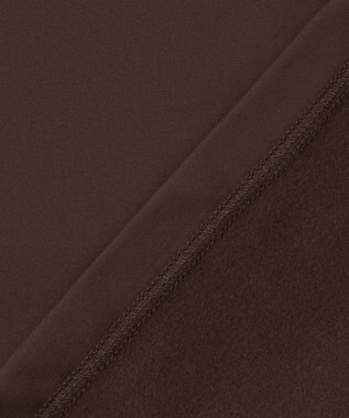 PW CIRCULUS 【裏起毛であたたか】【MEN】WAVY LOGO  裏起毛ロングスリーブモックネックT ゴルフ ダークブラウン系