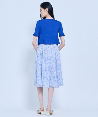 TOCCA HALF SLEEVE AJISAI ボレロ ブルー系